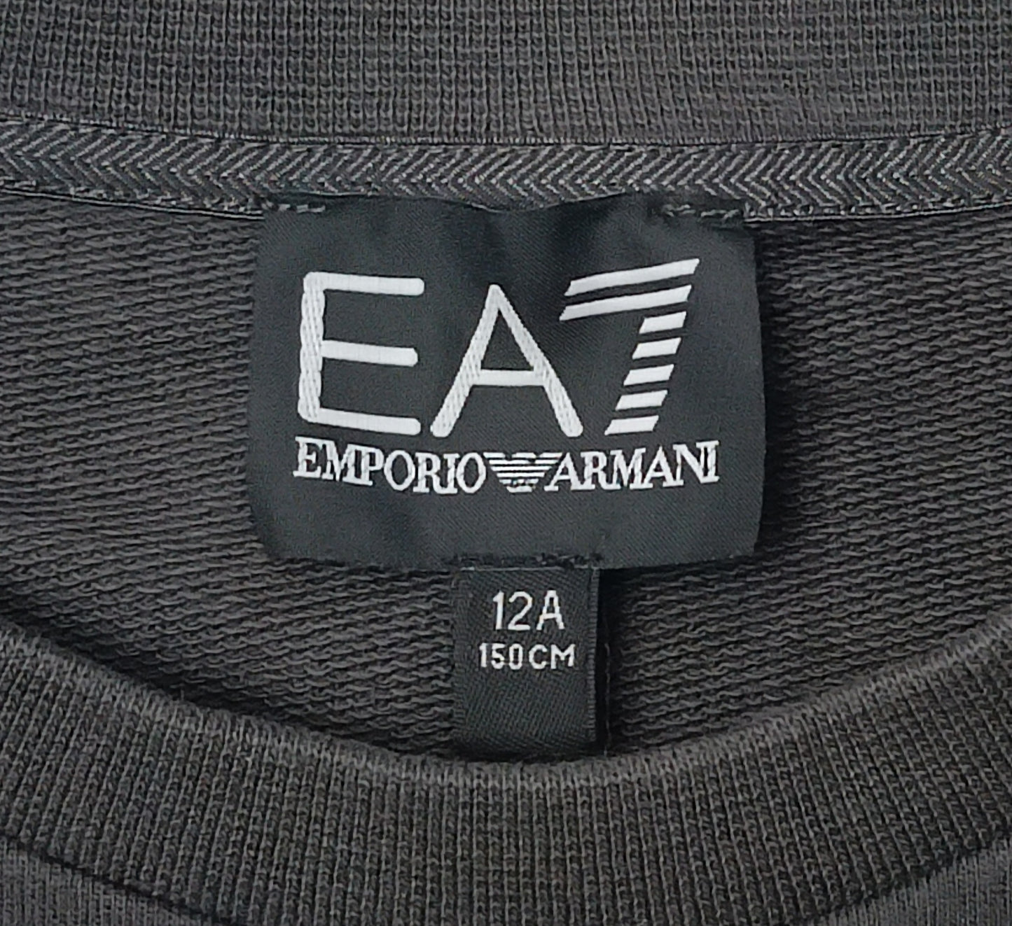 (ДЕТСКО) (Ръст 137-147см) Emporio Armani EA7 Sweatshirt горнище