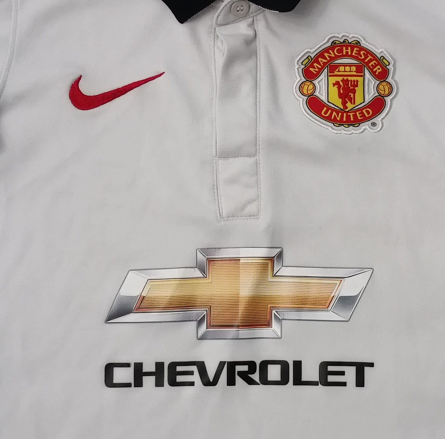(ДЕТСКО) (Ръст 122-128см) Nike DRI-FIT Manchester United 2014/15 Away Jersey тениска