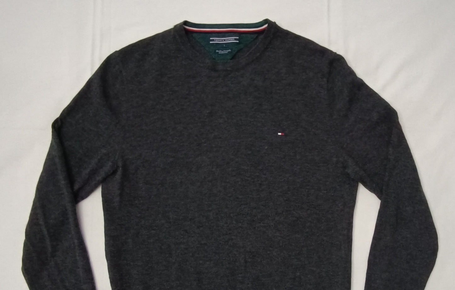 (L) Tommy Jeans Merino Wool Pullover мерино вълна пуловер