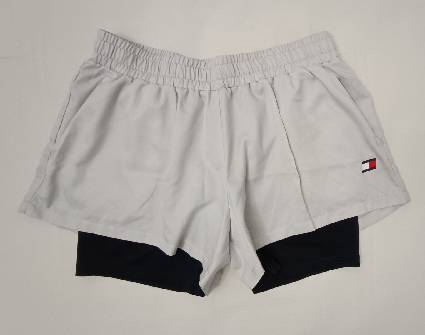 (ДАМСКО) (S) Tommy Hilfiger Sport 2in1 Shorts шорти с клин 2в1