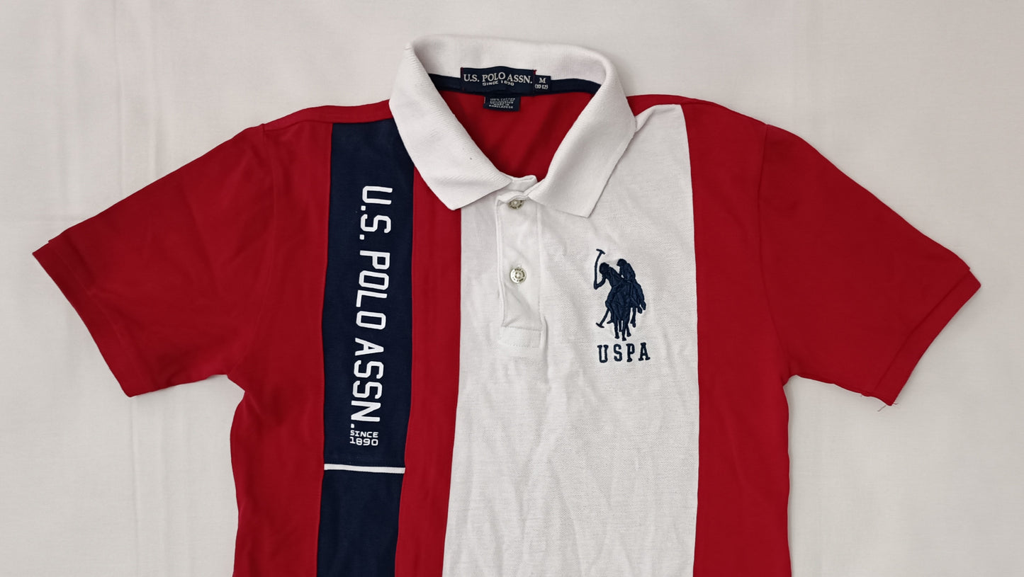 (ДЕТСКО) (Ръст 137-147см) U.S POLO ASSN. поло тениска