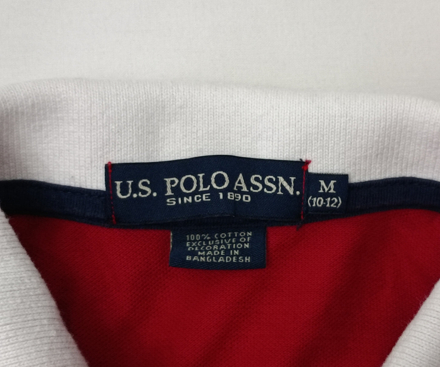 (ДЕТСКО) (Ръст 137-147см) U.S POLO ASSN. поло тениска