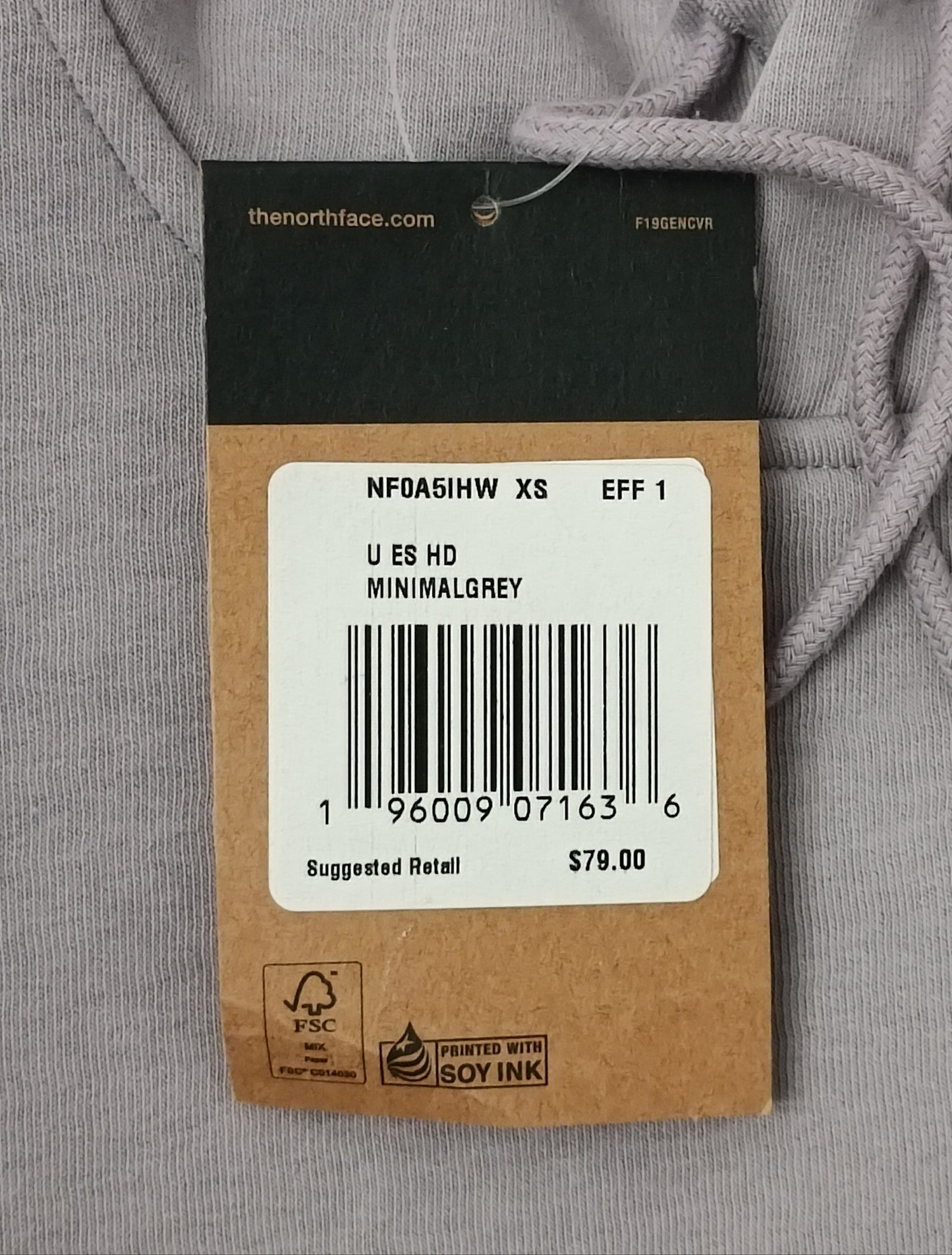 (XS) The North Face Hoodie горнище