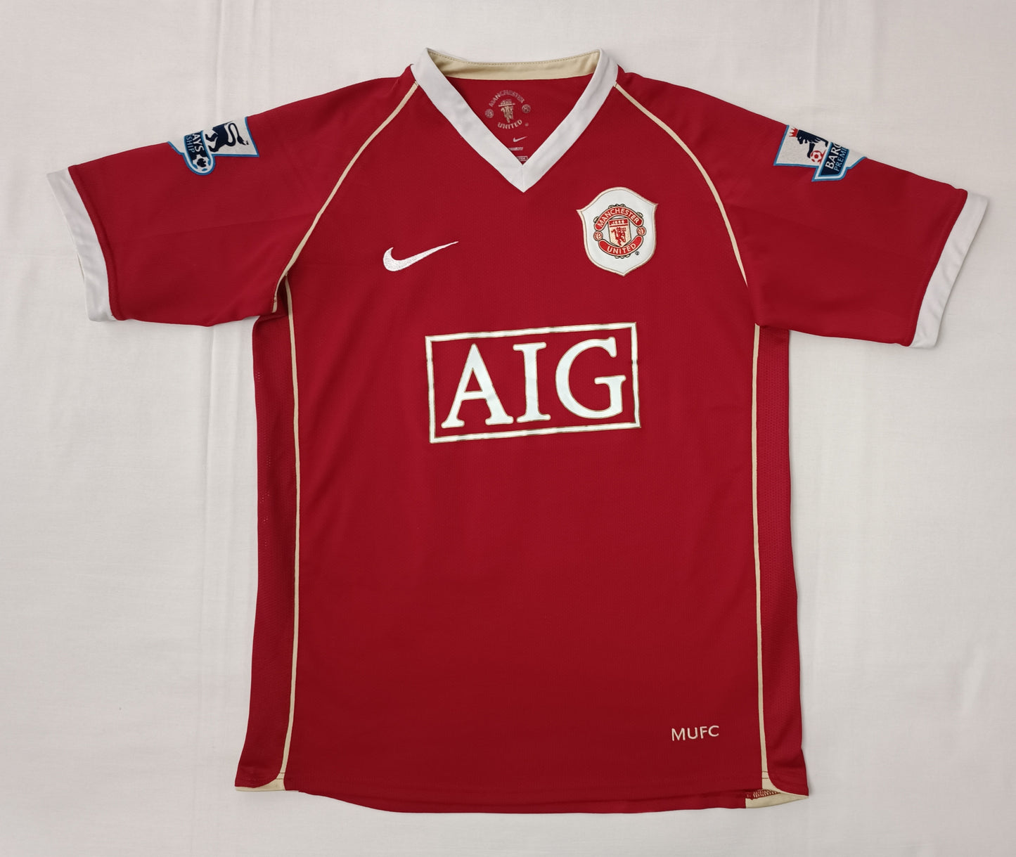 (ДЕТСКО) (Ръст 152-158см) Nike Manchester United #16 Carrick Home Jersey тениска