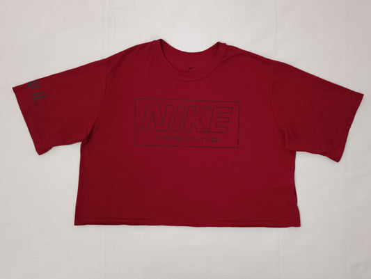 (ДАМСКО) (L) Nike DRI-FIT Training Cropped Tee тениска