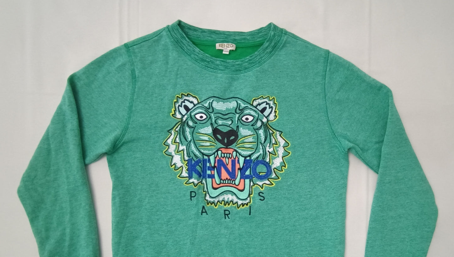 (ДЕТСКО) (Ръст 140-152см) Kenzo Paris Tiger Kids Sweatshirt горнище