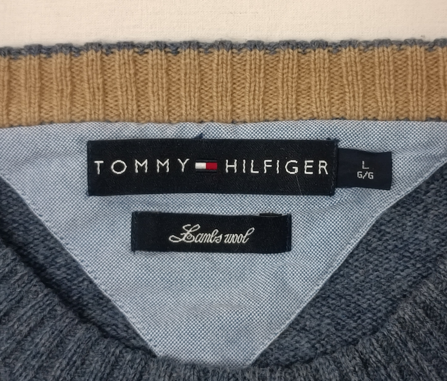 (L) Tommy Hilfiger пуловер