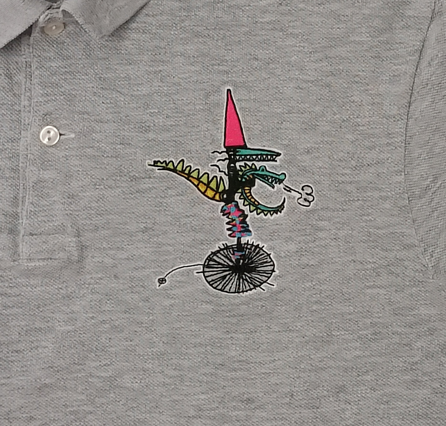 (L) Lacoste x Jean-Paul Goude Polo Shirt поло блуза