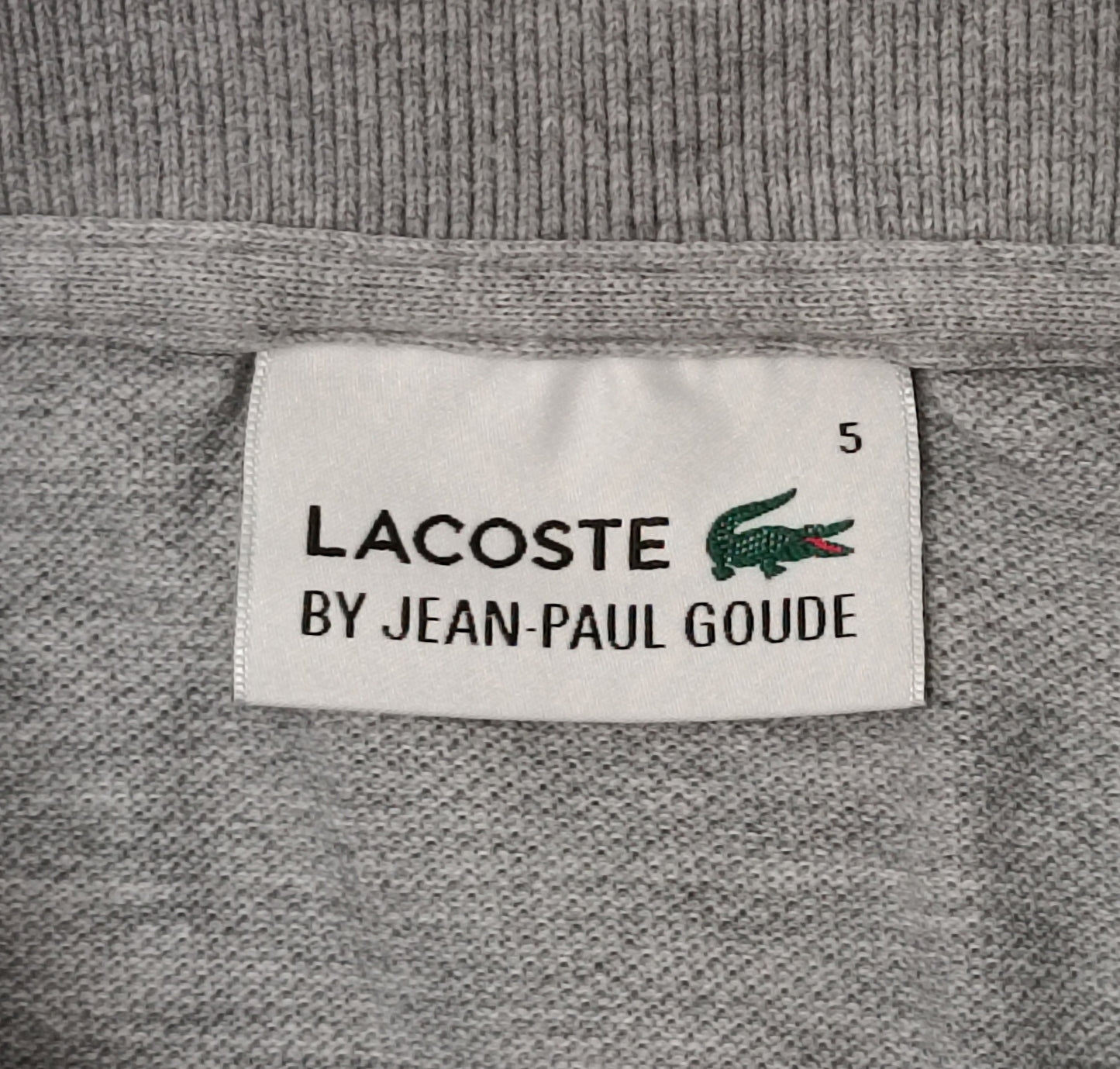 (L) Lacoste x Jean-Paul Goude Polo Shirt поло блуза