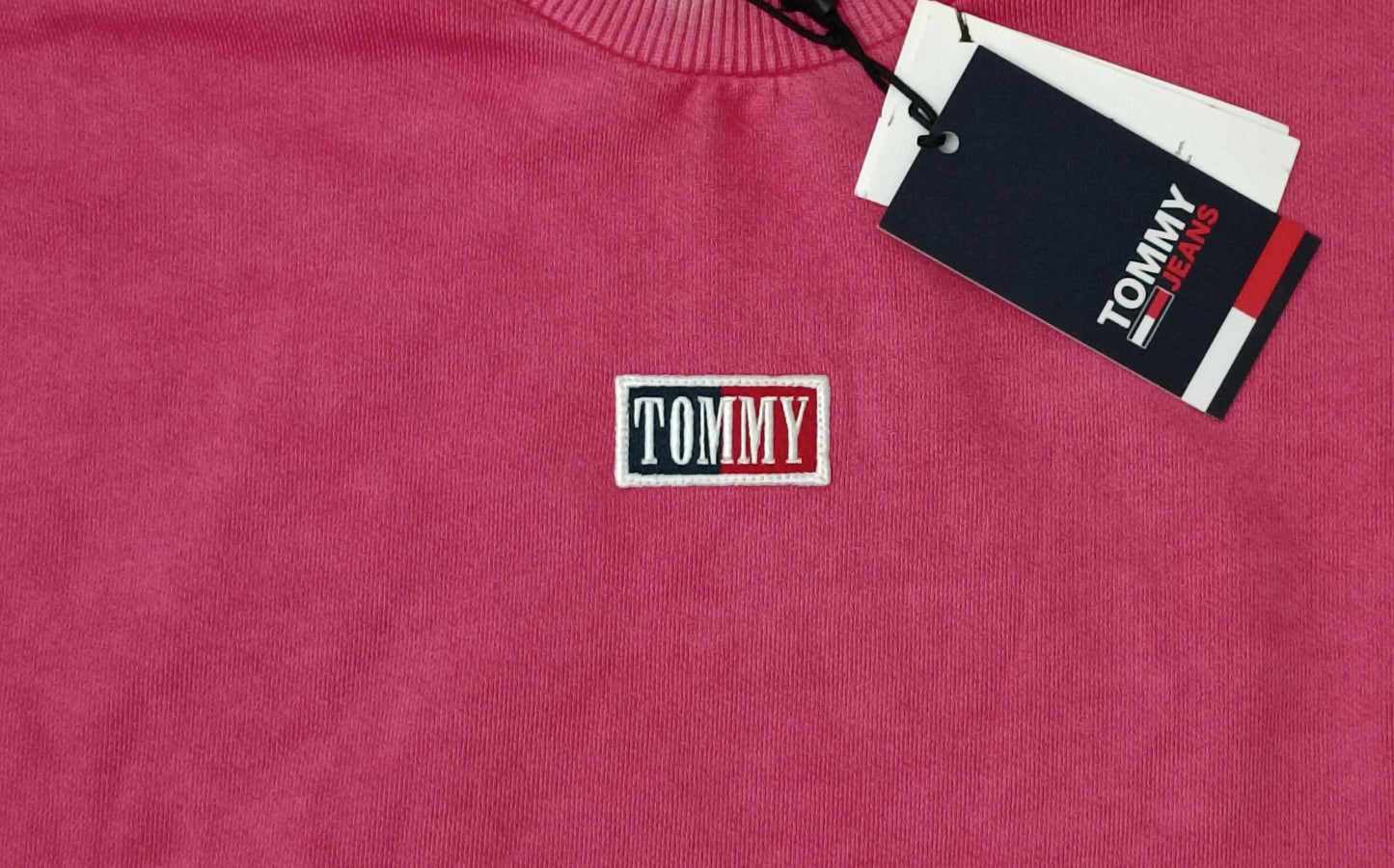 (S) Tommy Jeans Organic Cotton Sweatshirt горнище