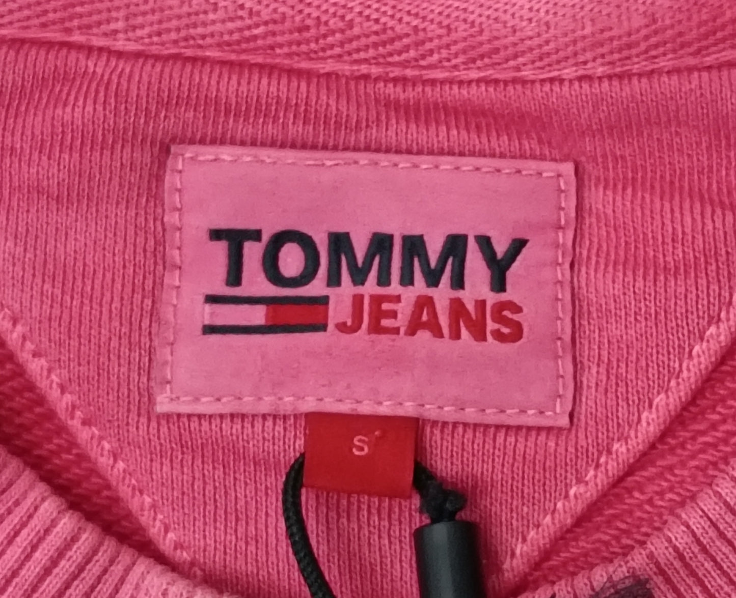 (S) Tommy Jeans Organic Cotton Sweatshirt горнище