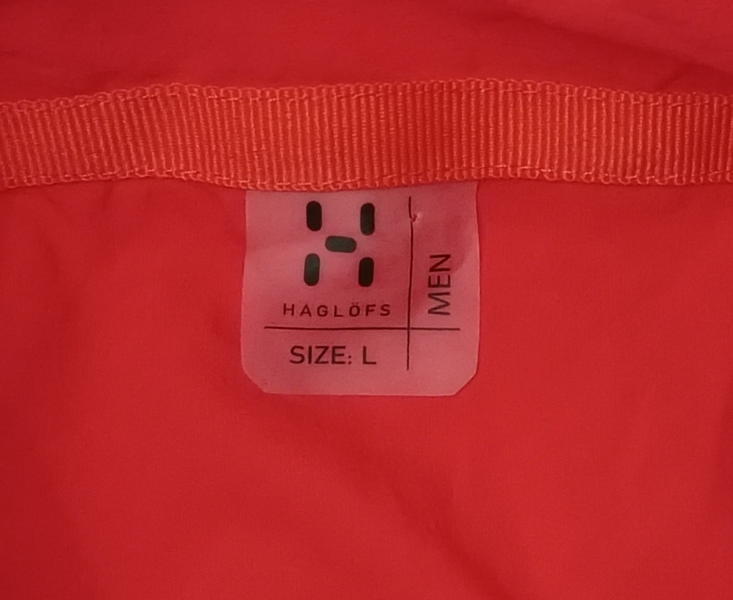 (L) Haglofs Lightweight Jacket яке