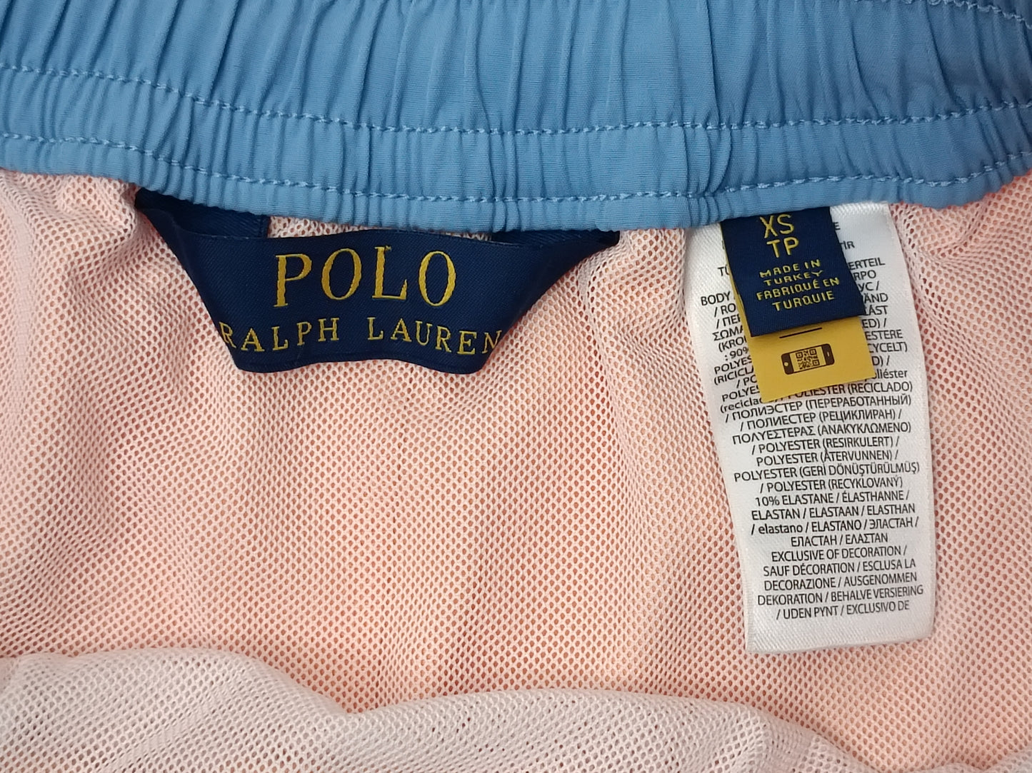 (XS) POLO Ralph Lauren Traveler Plain Swim Shorts шорти, бански