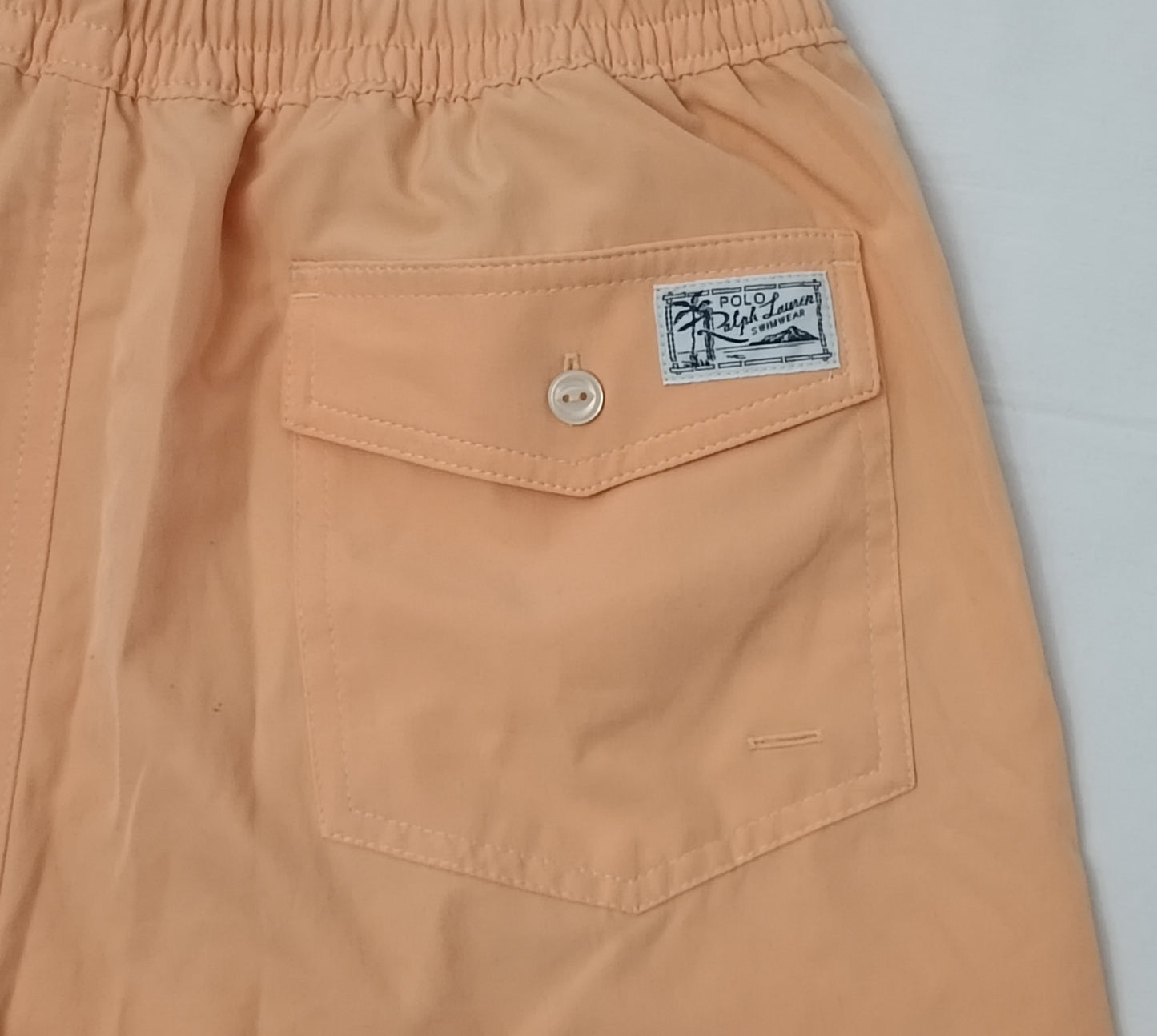 (XS) POLO Ralph Lauren Traveler Plain Swim Shorts шорти, бански