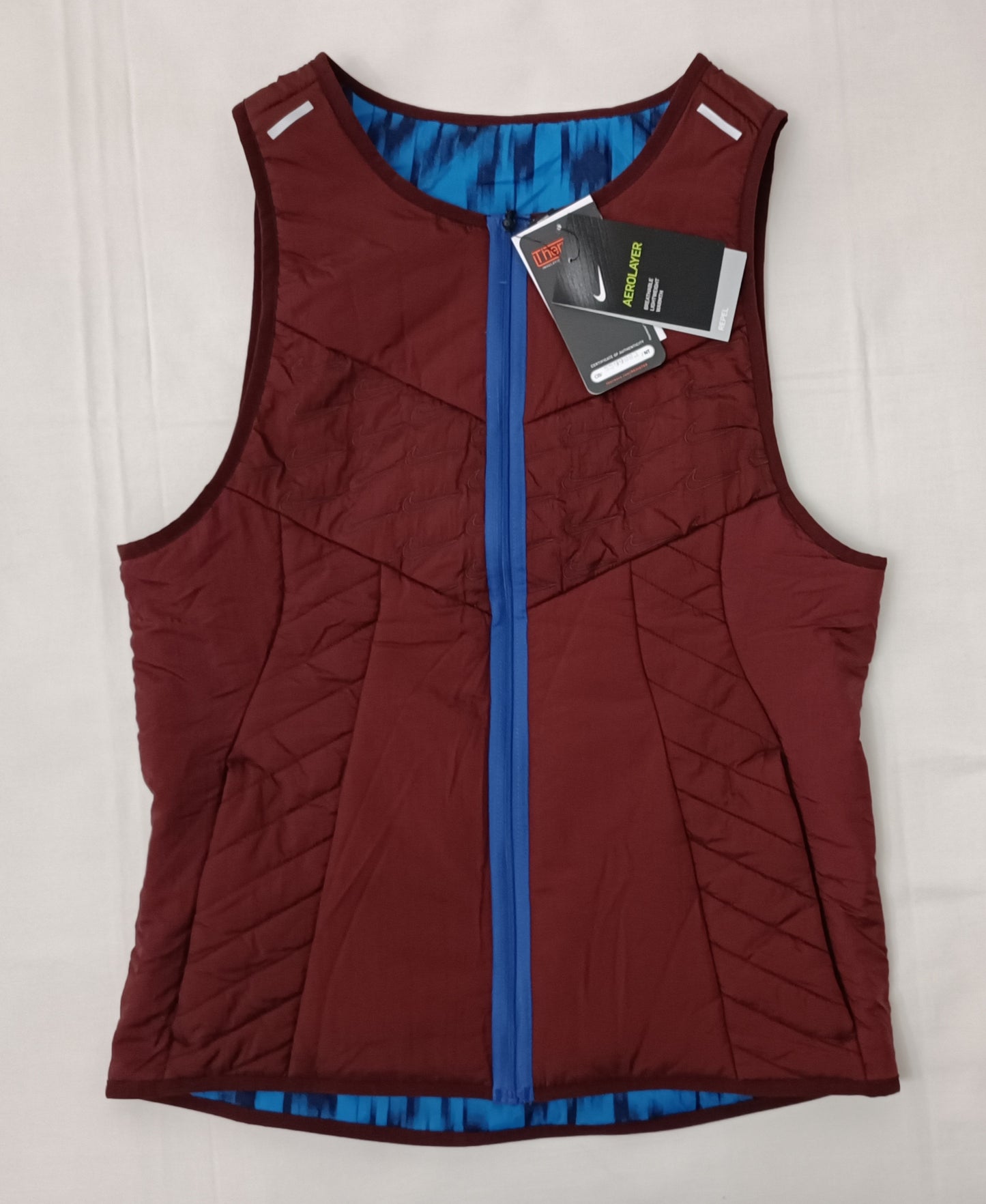 (S) Nike Aerolayer Wild Run Reversible Vest двулицев елек