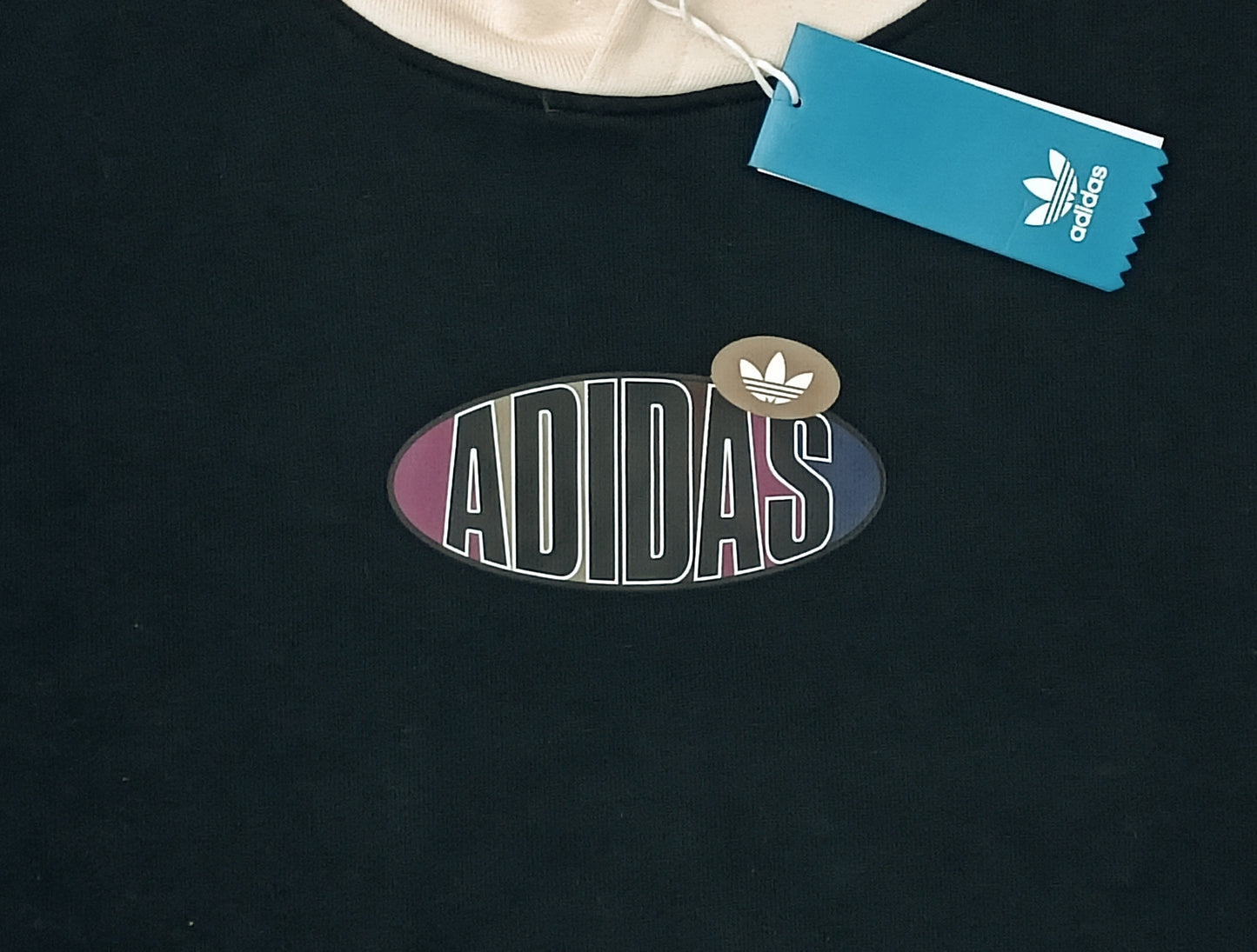 (S) Adidas Originals Trefoil Colorblock Hoodie горнище