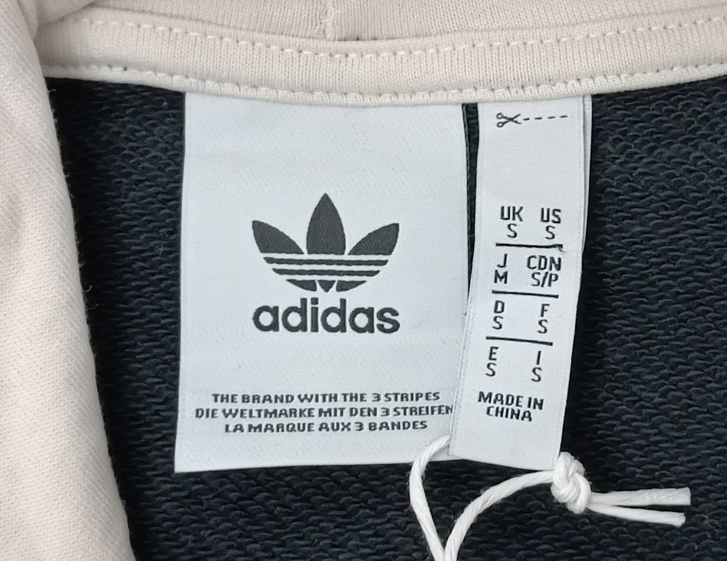 (S) Adidas Originals Trefoil Colorblock Hoodie горнище