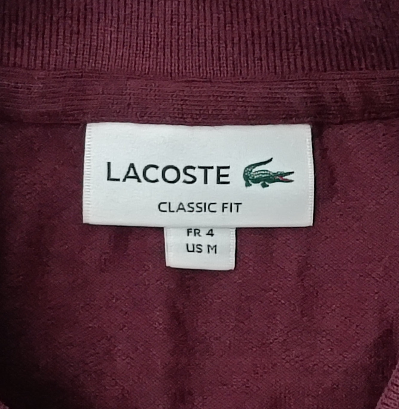 (M) Lacoste Polo Shirt поло тениска