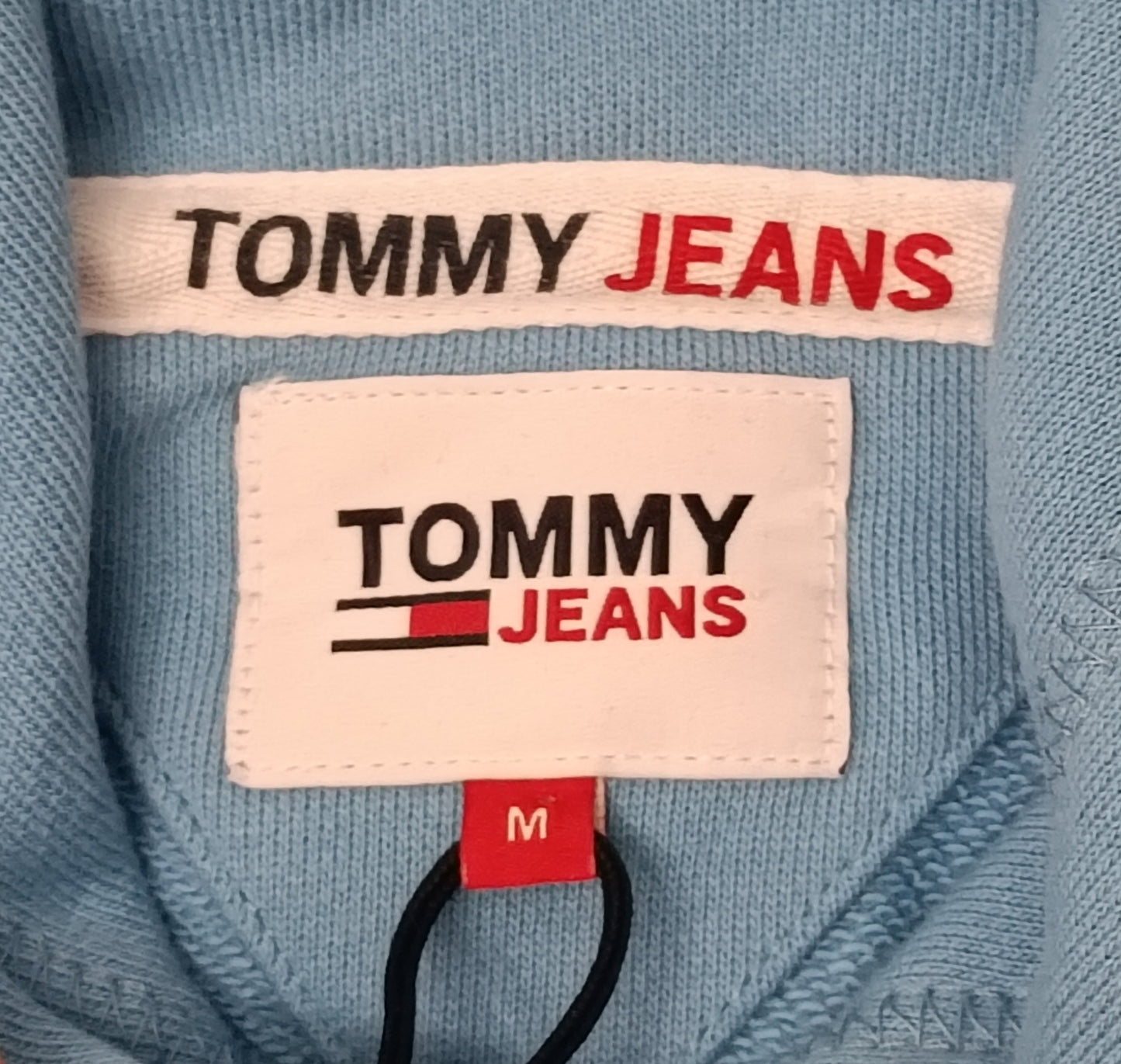 (M) Tommy Jeans Logo Hooded Sweatshirt горнище