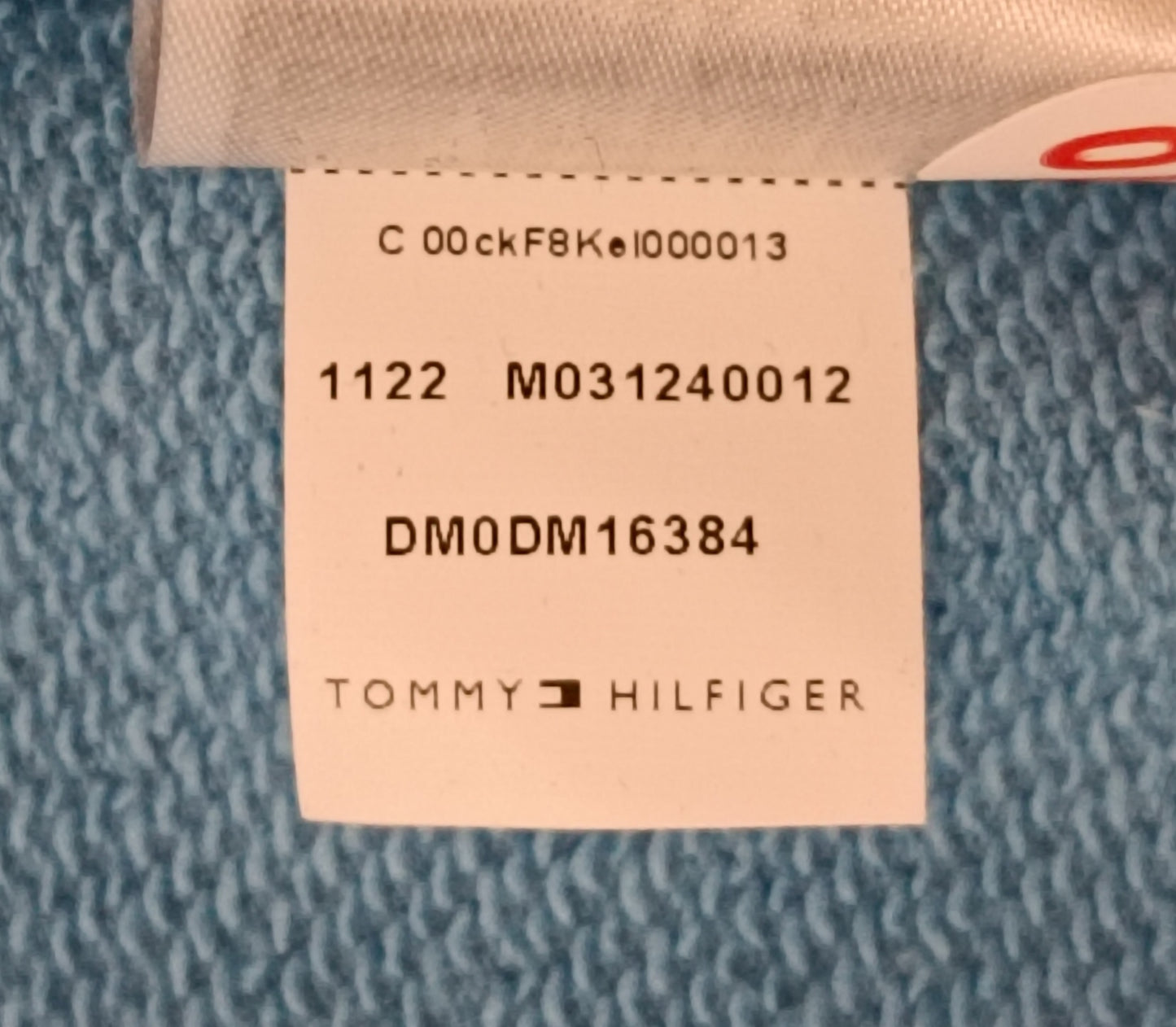 (M) Tommy Jeans Logo Hooded Sweatshirt горнище