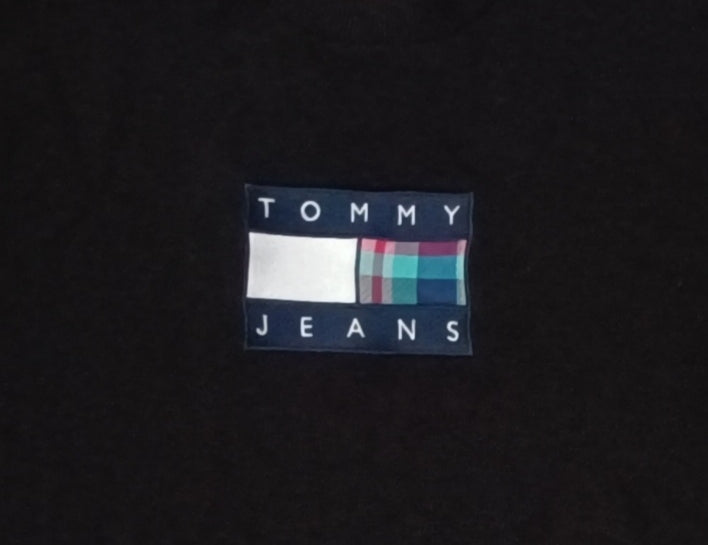 (S) Tommy Jeans Logo Sweatshirt горнище