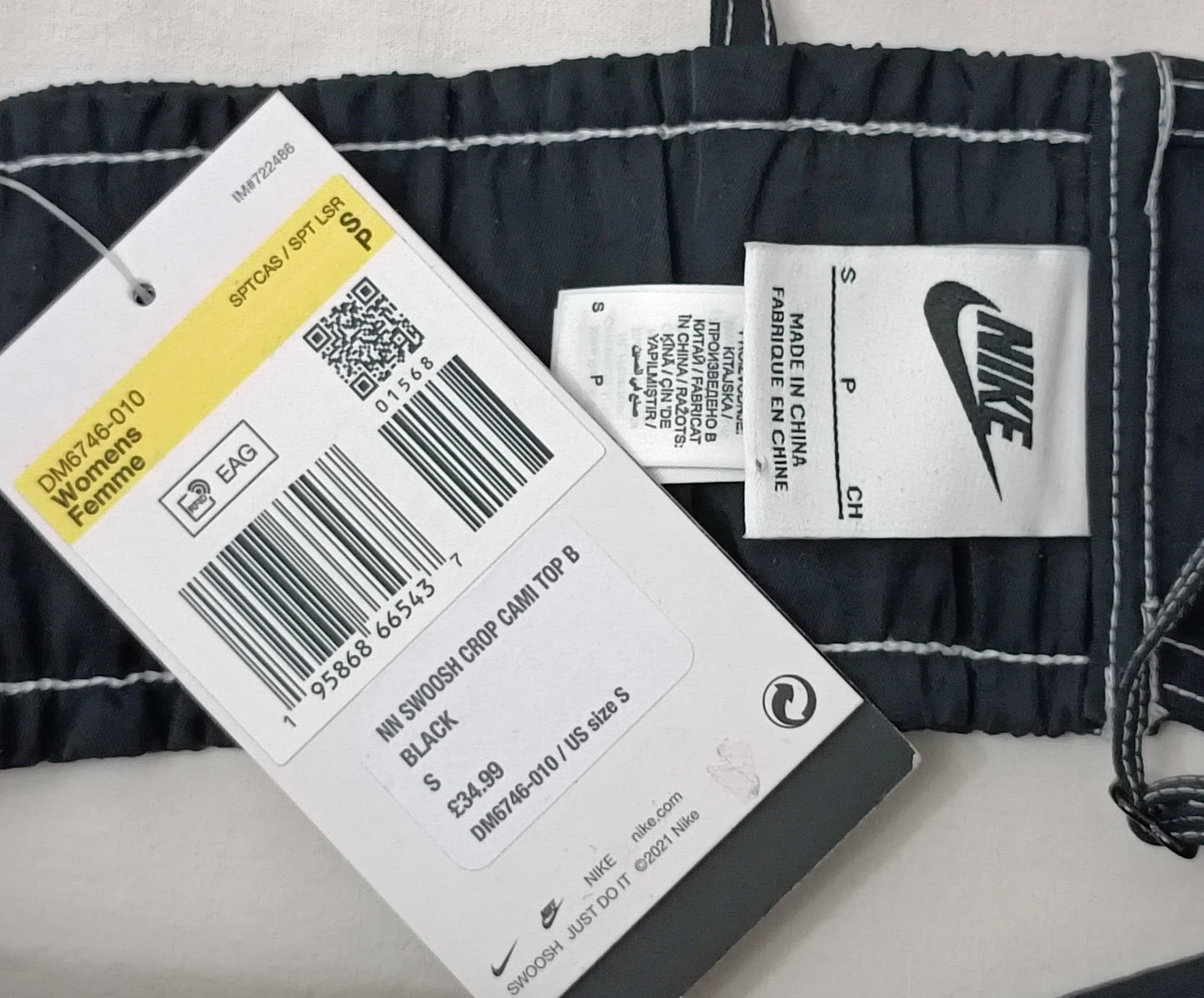 (ДАМСКО) (XS, S) Nike Sportswear Swoosh Cropped Tank Top потник