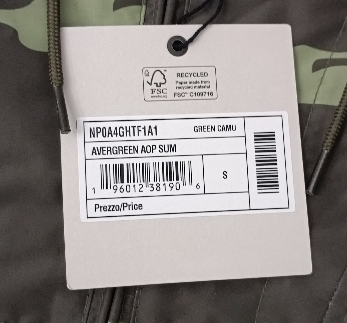 (S) Napapijri Avergreen Anorak Jacket яке