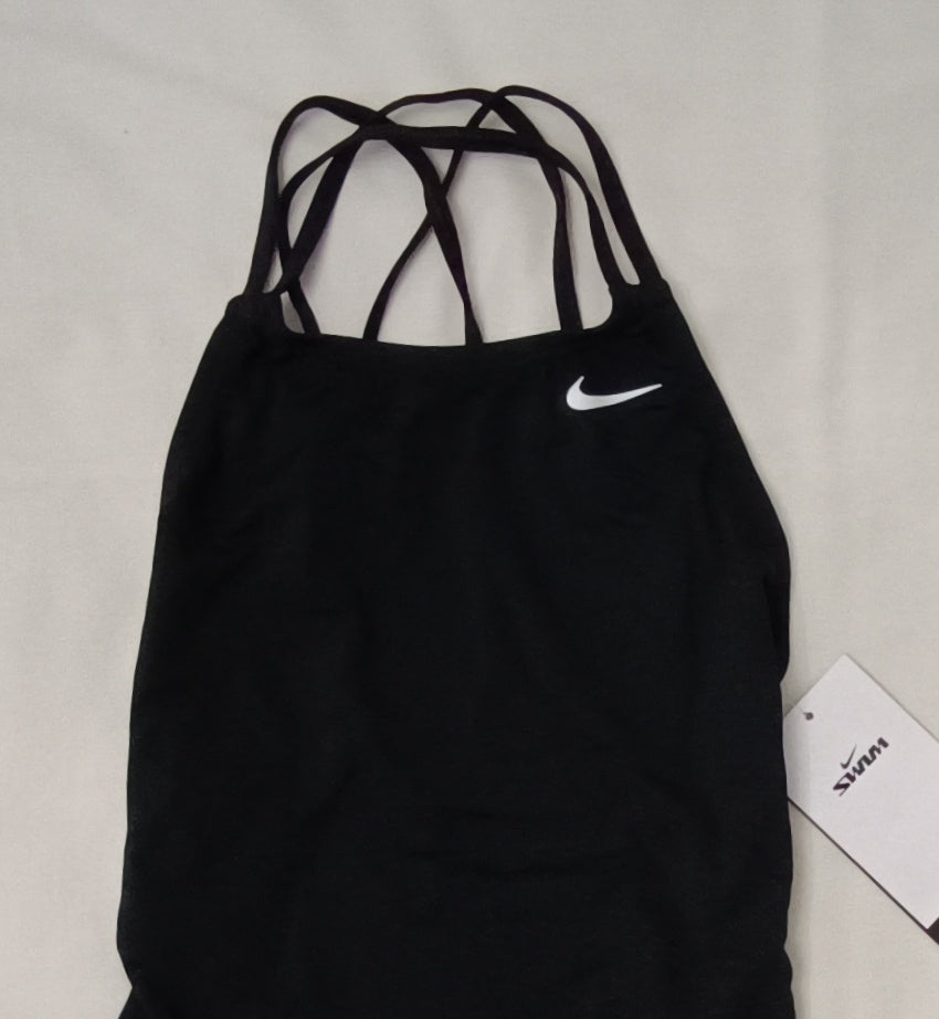 (ДАМСКО) (XS) Nike HydraStrong Solid Spiderback Swimsuit цял бански