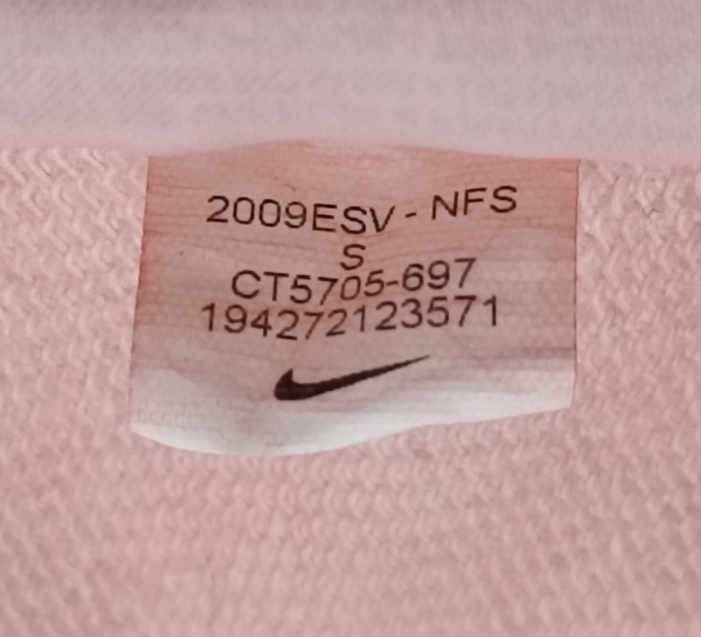 (S) Nike Fleece Sweatshirt горнище