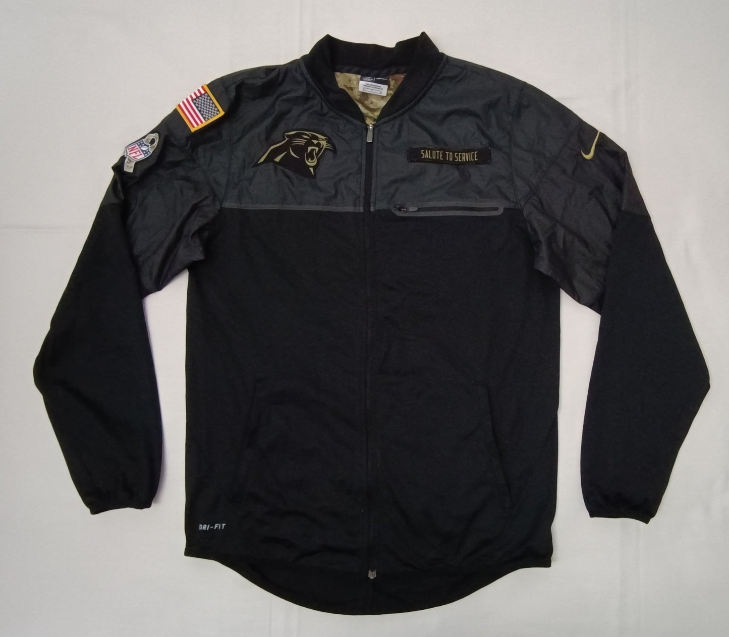 (S) Nike NFL Carolina Panthers Salute To Service Jacket яке