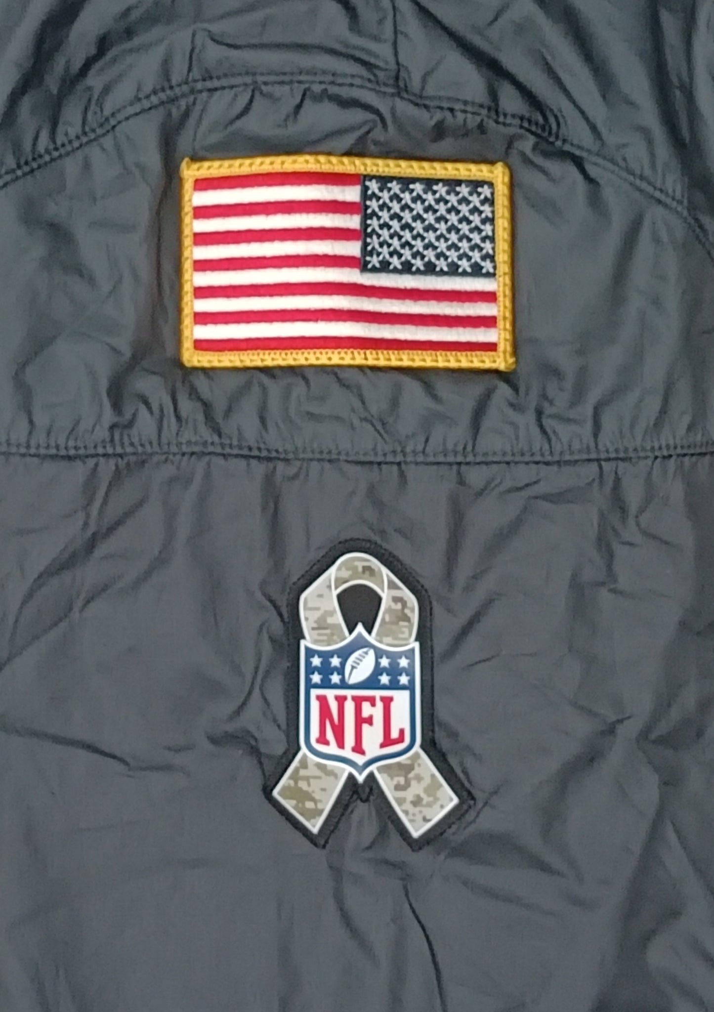 (S) Nike NFL Carolina Panthers Salute To Service Jacket яке