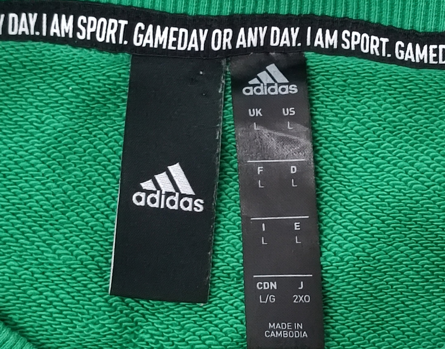 (L) Adidas Sweatshirt горнище