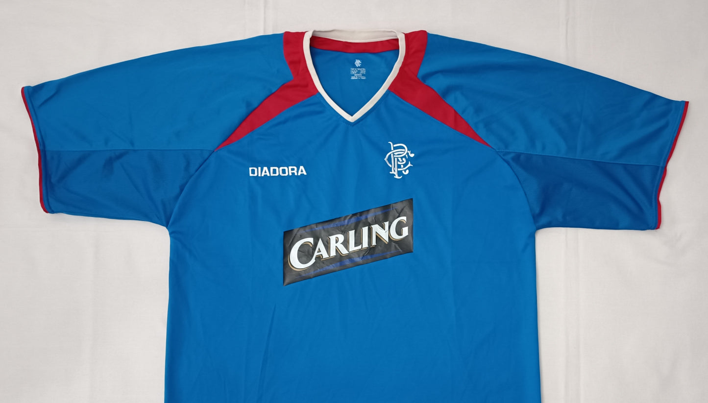 (XL) Diadora Glasgow Rangers Home Jersey тениска