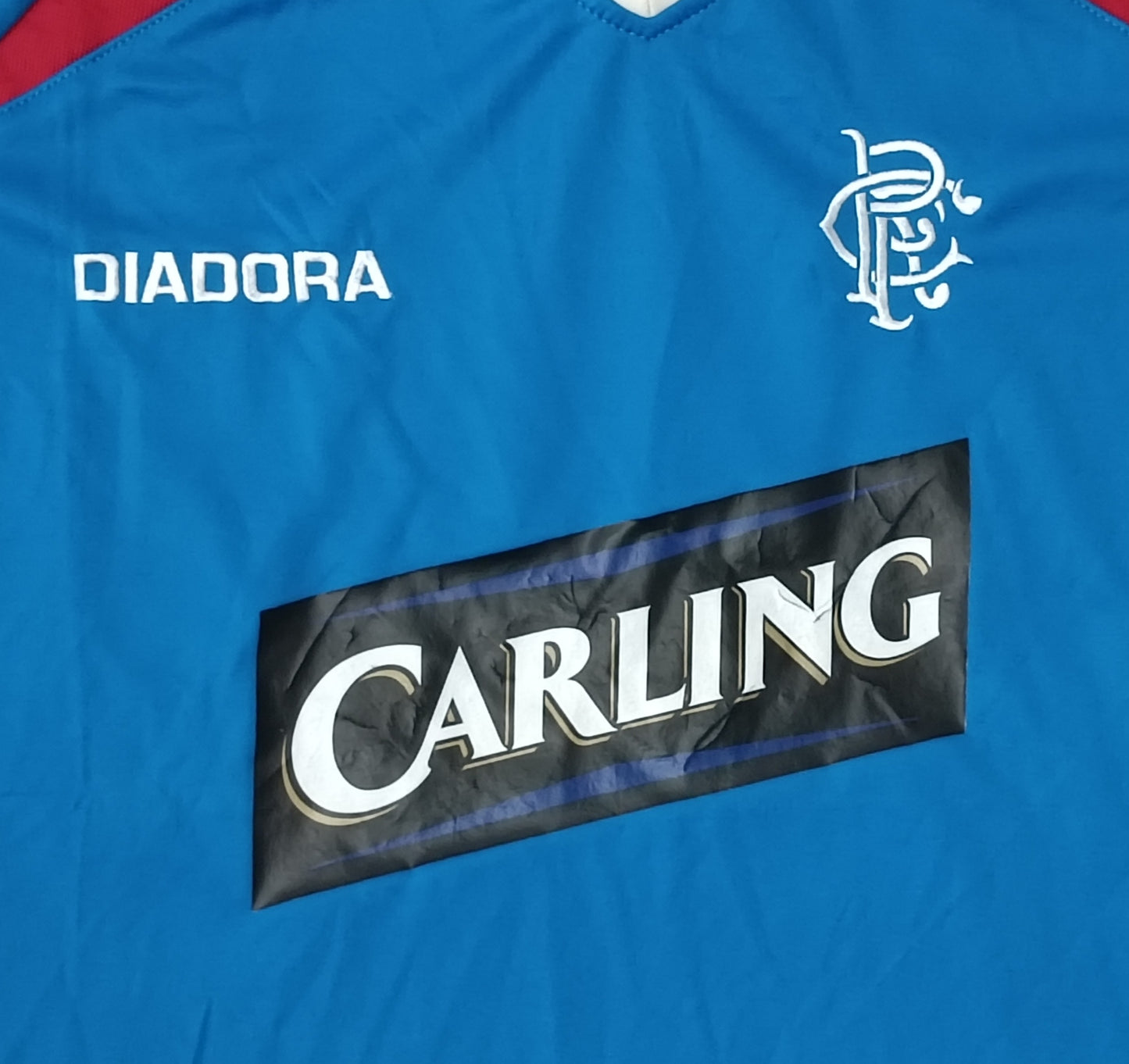 (XL) Diadora Glasgow Rangers Home Jersey тениска