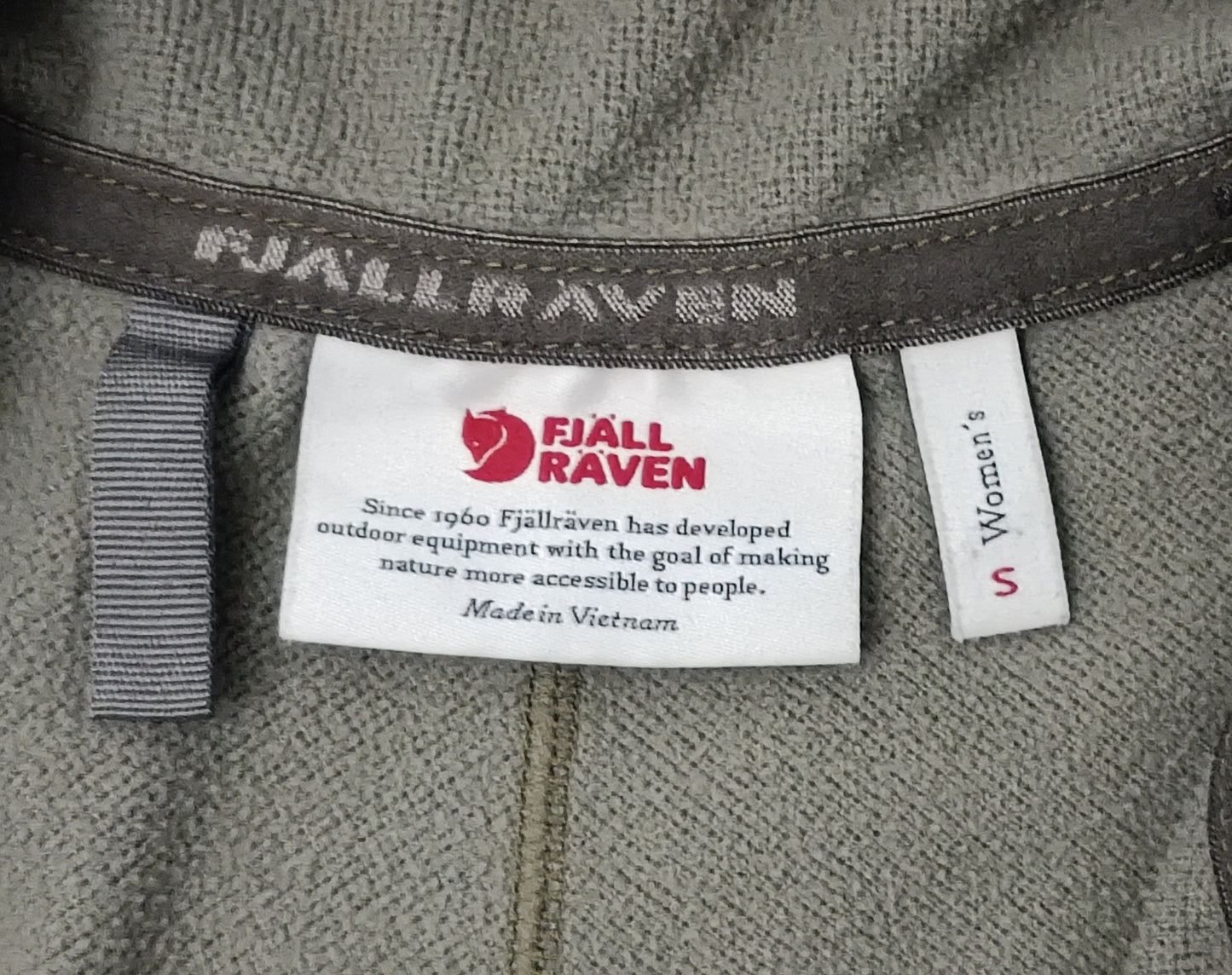 (ДАМСКО) (S) Fjallraven Abisko Trail Fleece Hoodie горнище