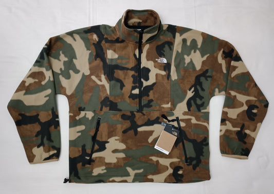 (M) The North Face Camouflage Fleece Sweatshirt полар горнище