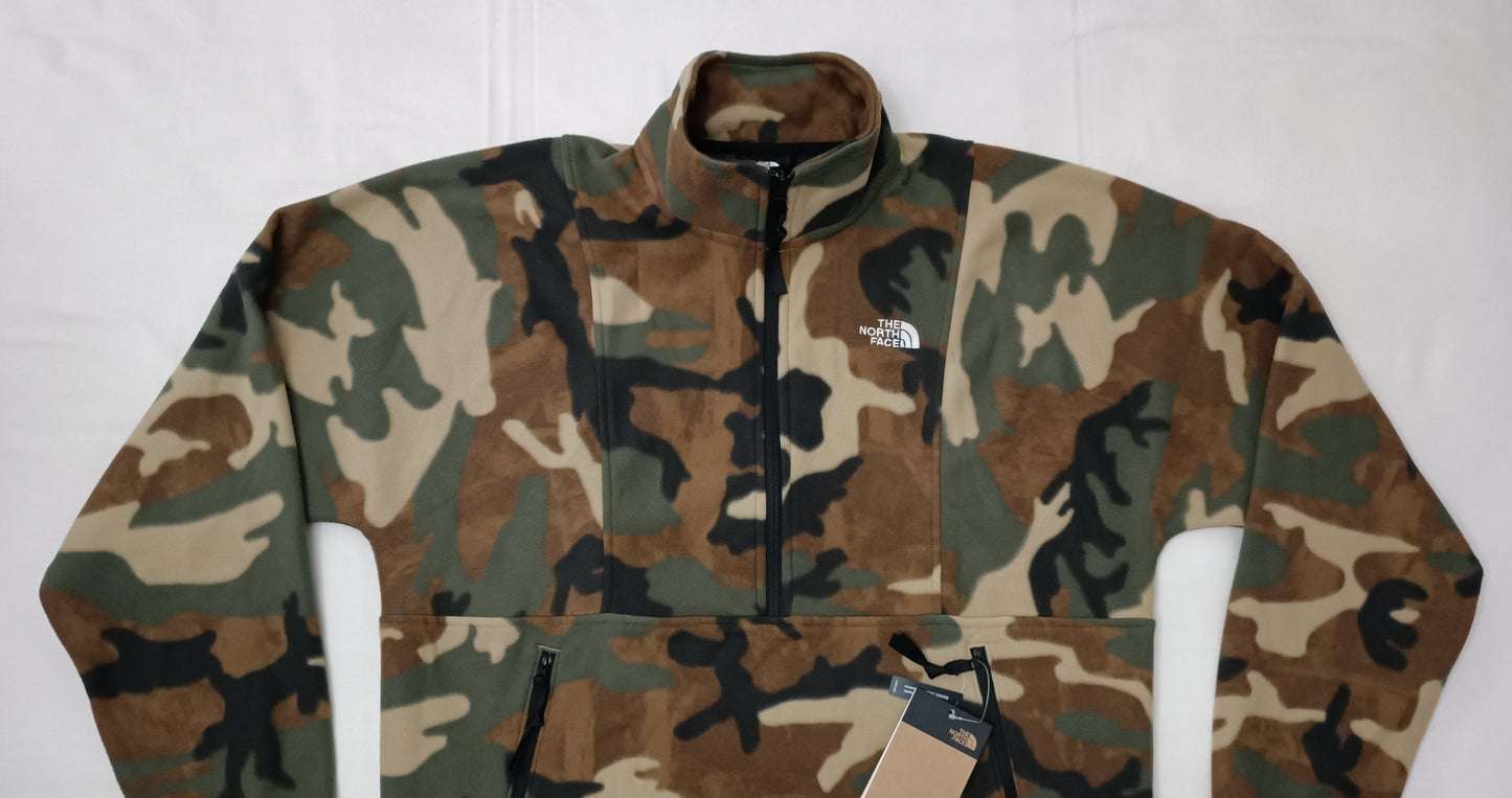 (M) The North Face Camouflage Fleece Sweatshirt полар горнище