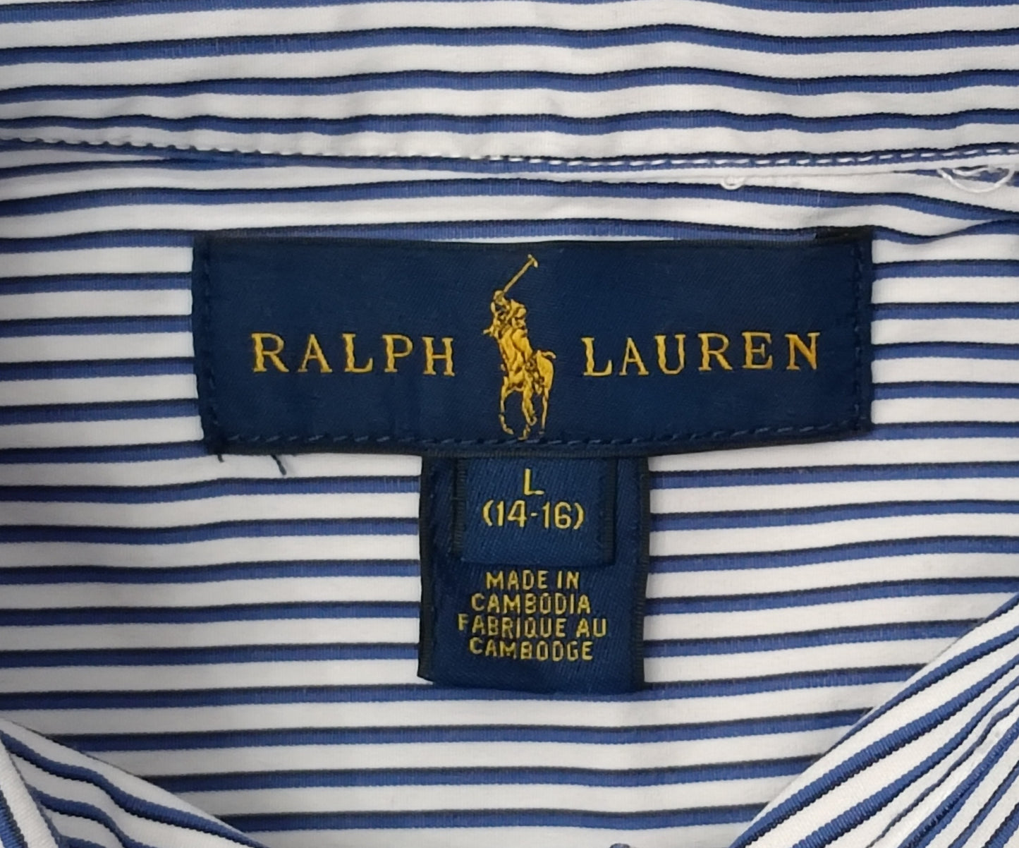 (ДЕТСКО) (Ръст 147-158см) POLO Ralph Lauren риза