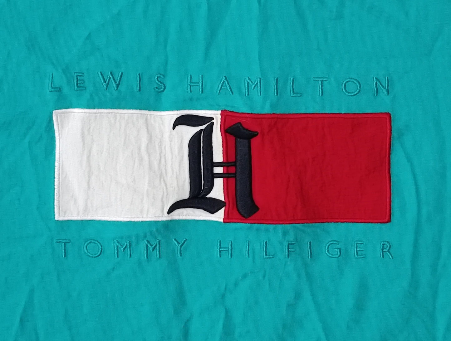 (S) Tommy Hilfiger x Lewis Hamilton Monogram Tee тениска