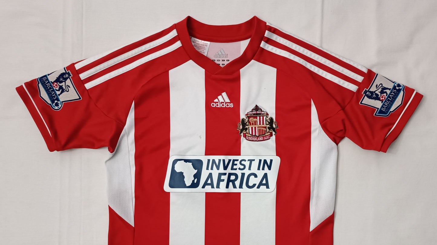 (ДЕТСКО) (Ръст 147-158см) Adidas Sunderland Home Jersey тениска