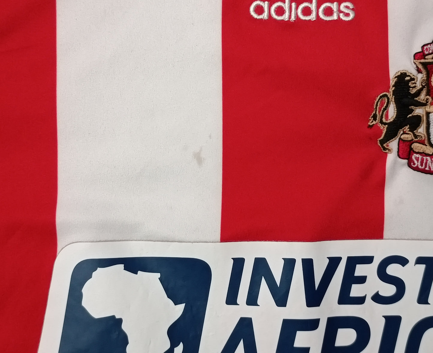 (ДЕТСКО) (Ръст 147-158см) Adidas Sunderland Home Jersey тениска