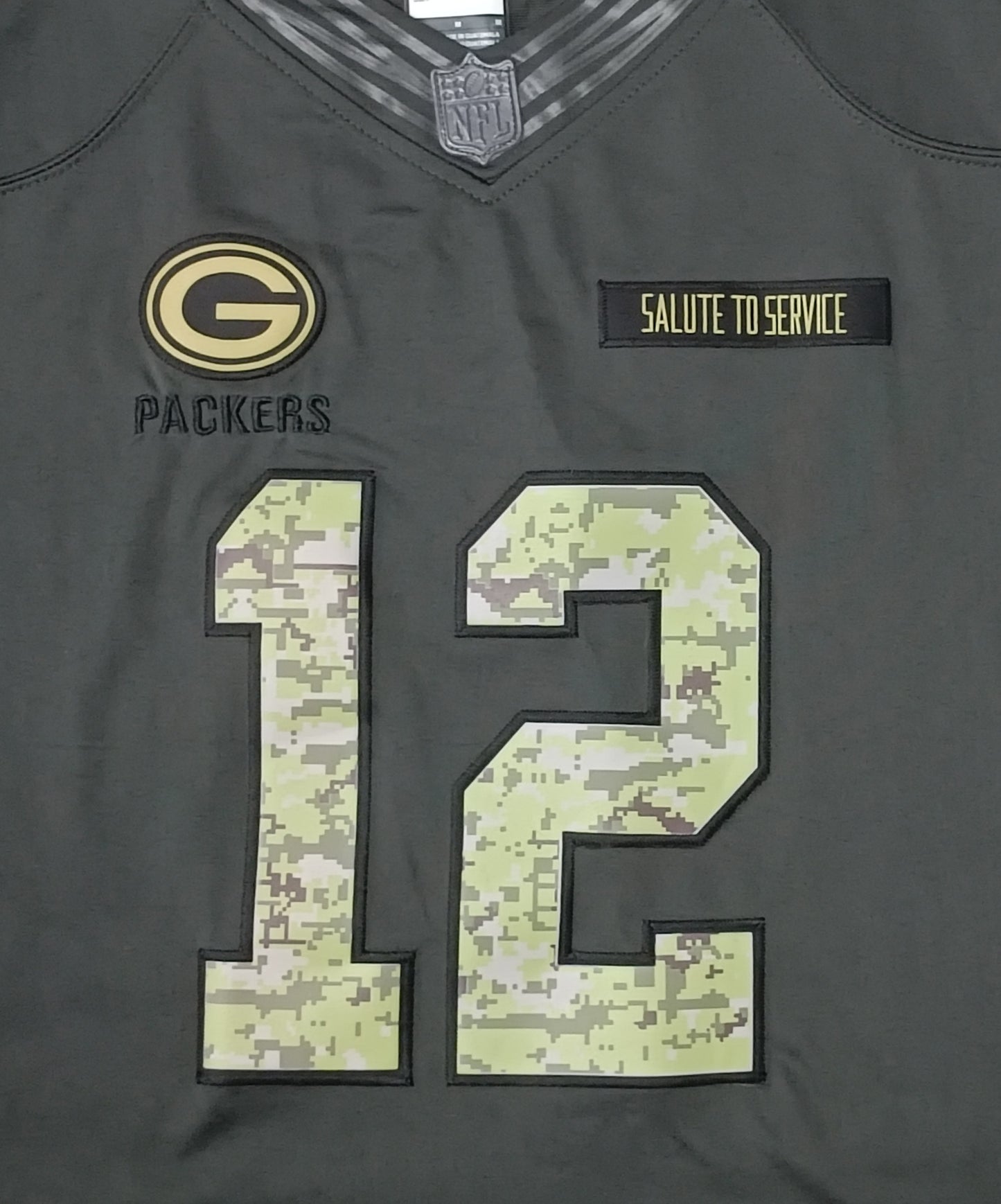 (M) Nike NFL Green Bay Packers Salute To Service Jersey тениска