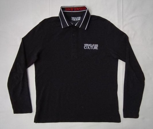 (M) Versace Jeans Couture Polo Long Sleeve блуза