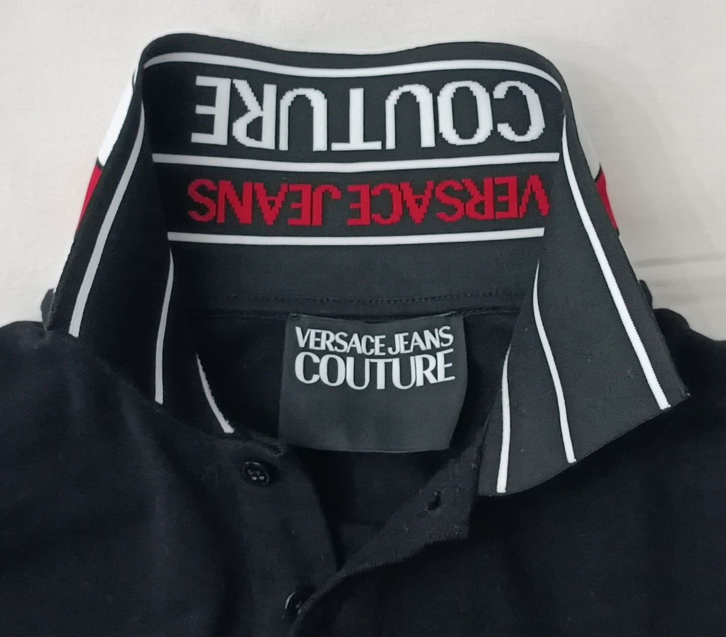 (M) Versace Jeans Couture Polo Long Sleeve блуза