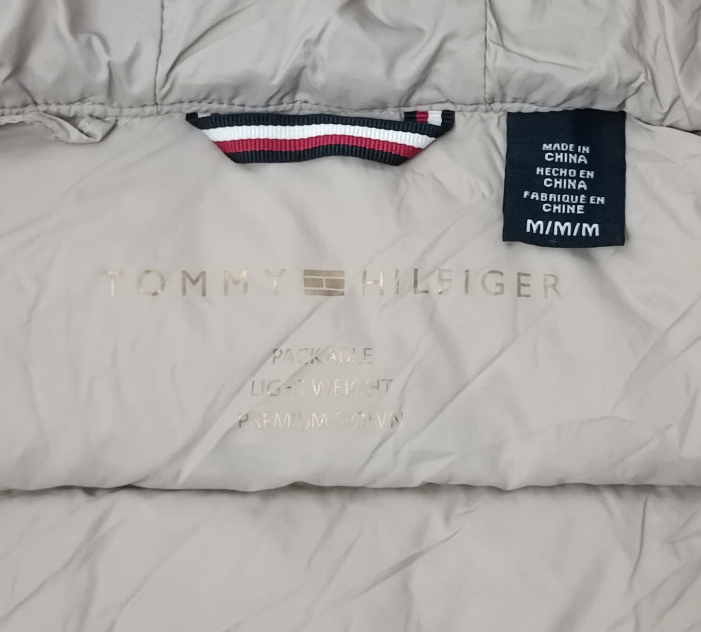 (ДАМСКО) (M) Tommy Hilfiger Down Puffer Hooded Jacket пухено яке