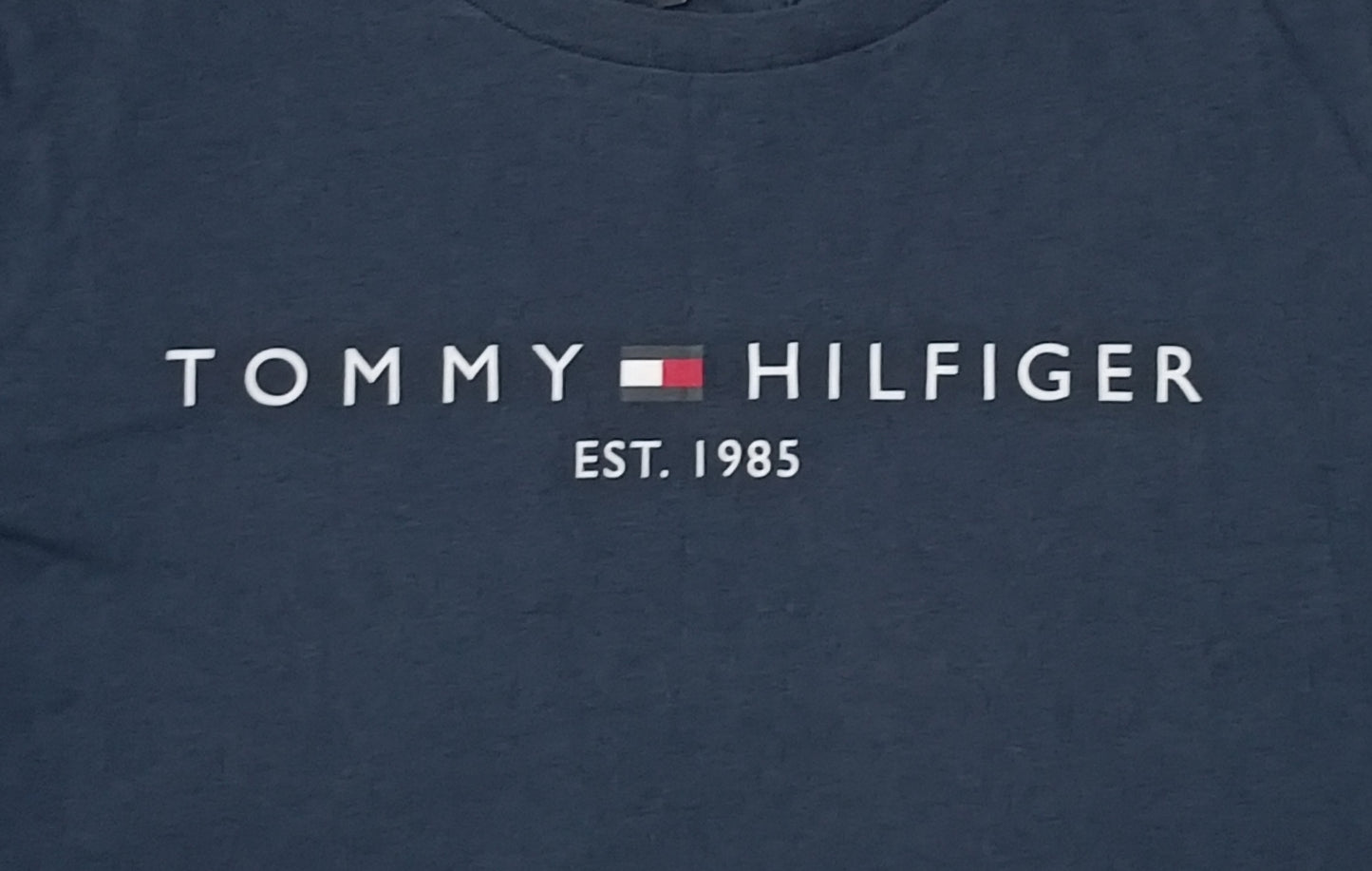 (ДЕТСКО) (Ръст 158-170см) Tommy Hilfiger Logo T-Shirt тениска