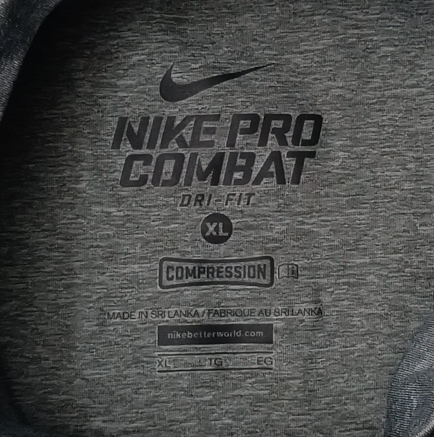 (XL) Nike PRO Combat DRI-FIT Compression блуза