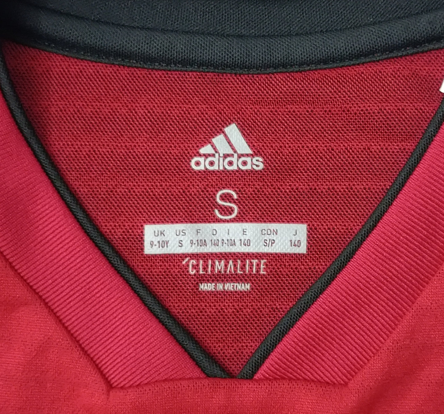 (ДЕТСКО) (Ръст 128-137см) Adidas Manchester United Home Jersey тениска