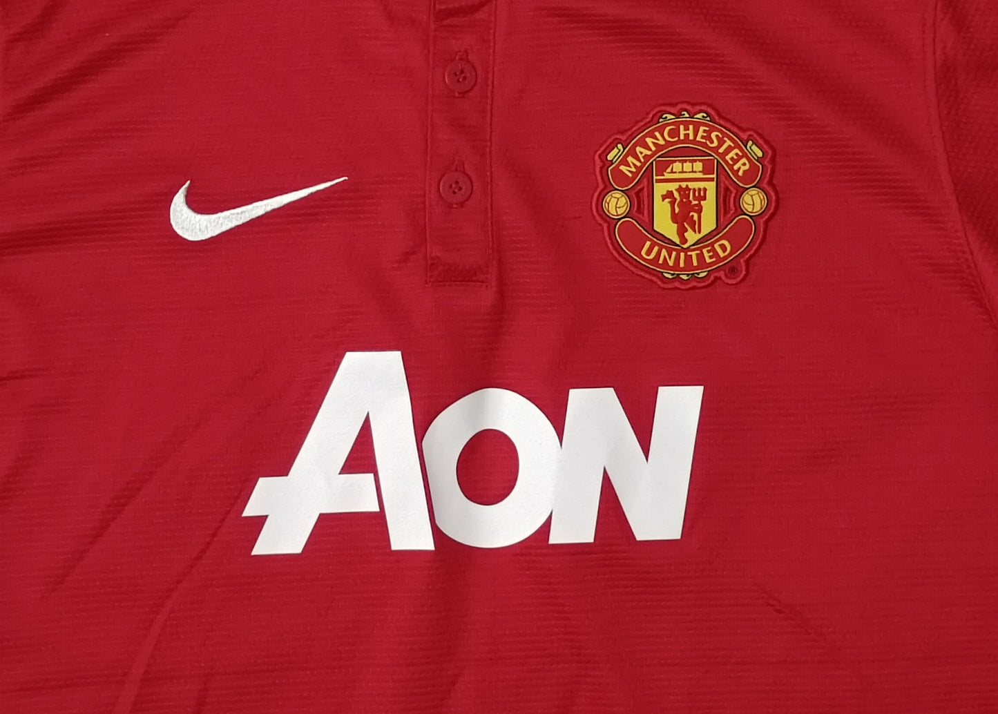 (ДЕТСКО) (Ръст 147-158см) Nike DRI-FIT Manchester United Home Jersey тениска