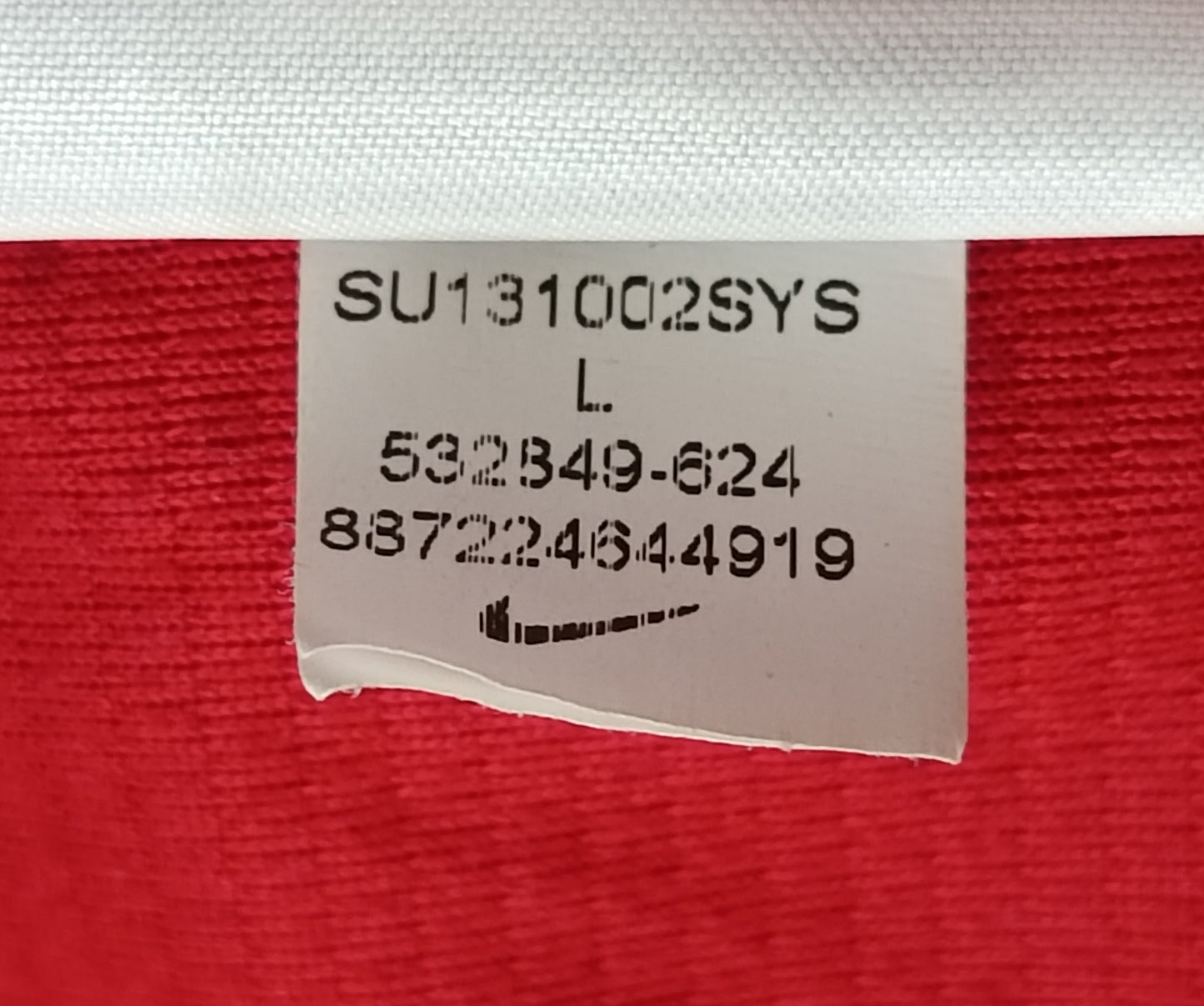 (ДЕТСКО) (Ръст 147-158см) Nike DRI-FIT Manchester United Home Jersey тениска